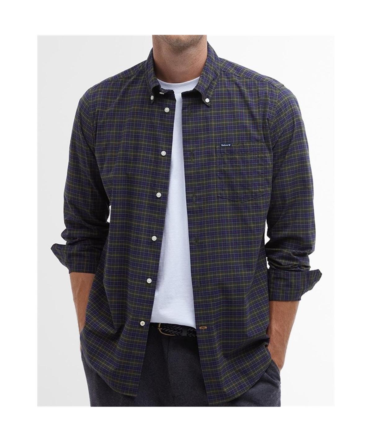 MSH5023TN54 camicia tartan barbour 1