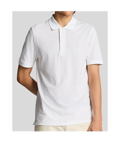 SP2255TON polo tonal Lyle & scott bianco 1