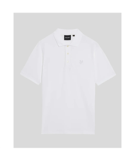 SP2255TON polo tonal Lyle & scott bianco 3 SP2255TON polo tonal Lyle & scott bianco 3