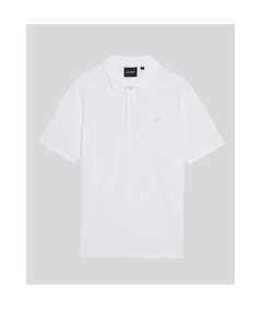 SP2255TON polo tonal Lyle & scott bianco 3