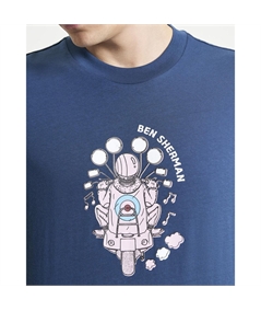 t-shirt mod scooter sherman 2